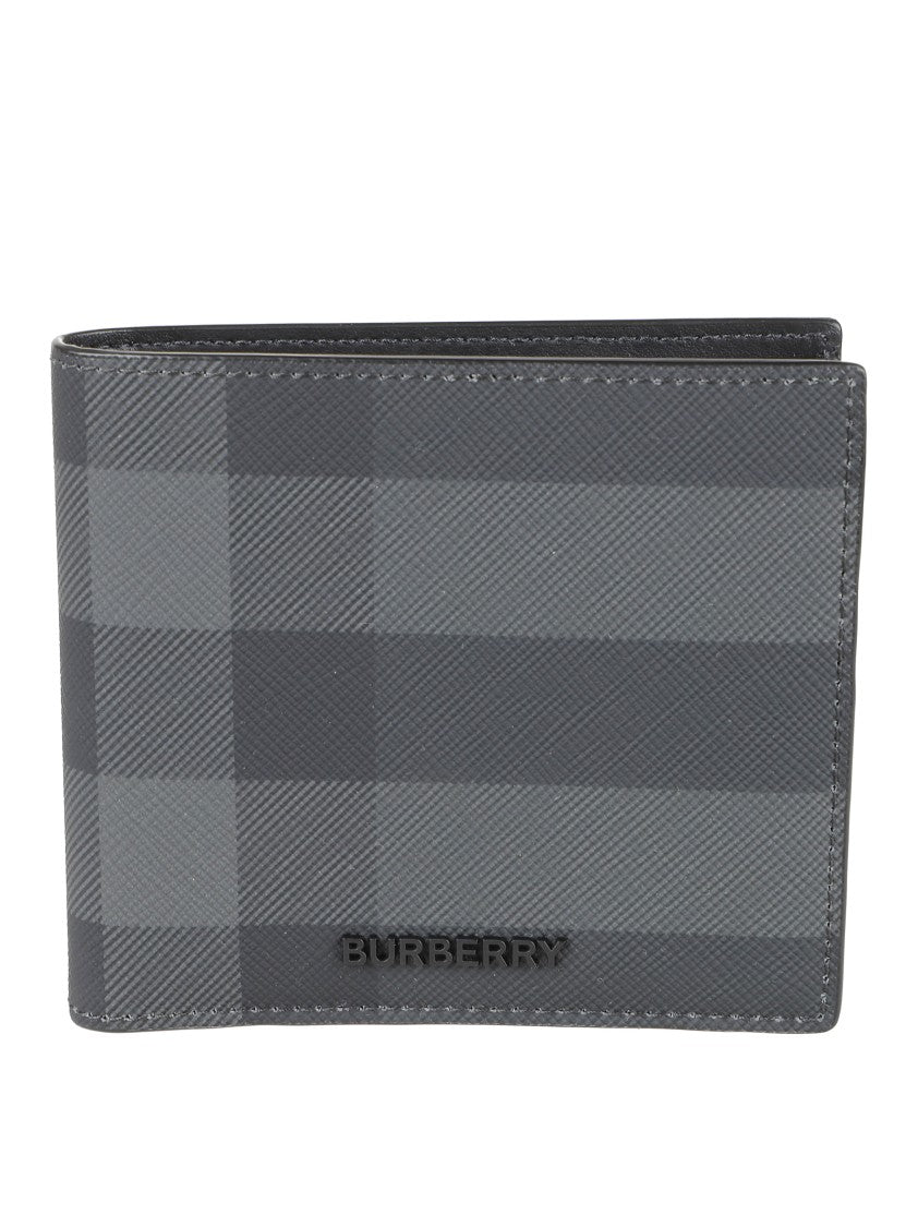 Burberry Check Pattern Wallet