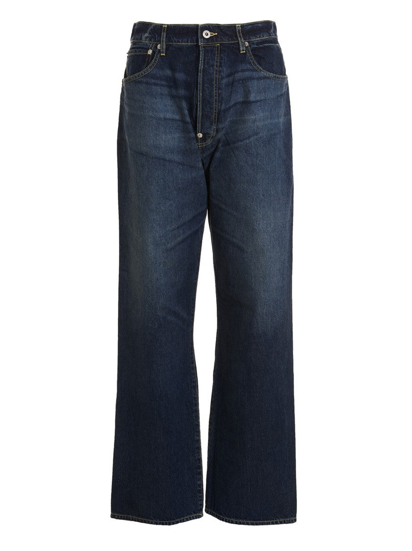 Kenzo 'Darkstone Suisen Relaxed’ Jeans