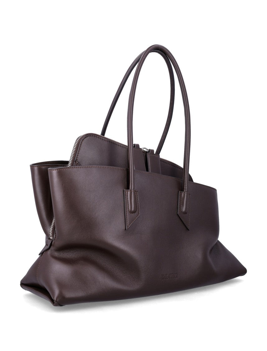 The Attico La Passeggiata Medium Leather Tote