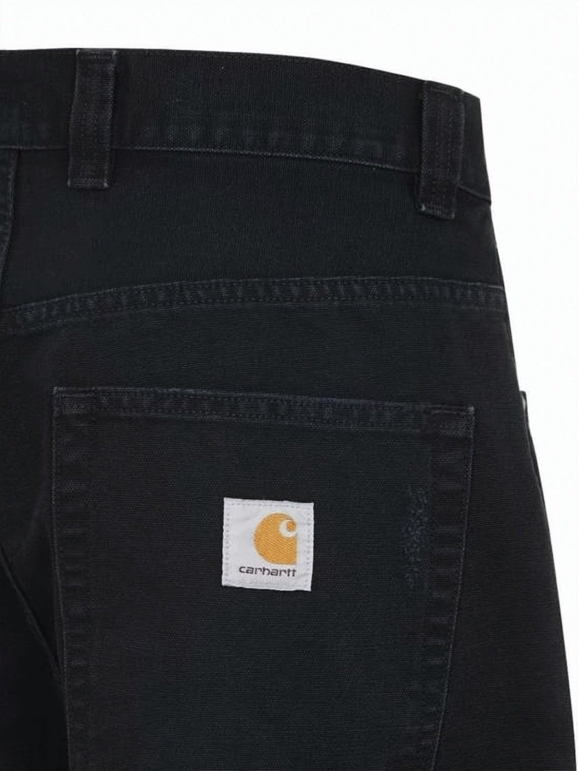 Carhartt Wip Wide-Leg Casual Pants With High Waist
