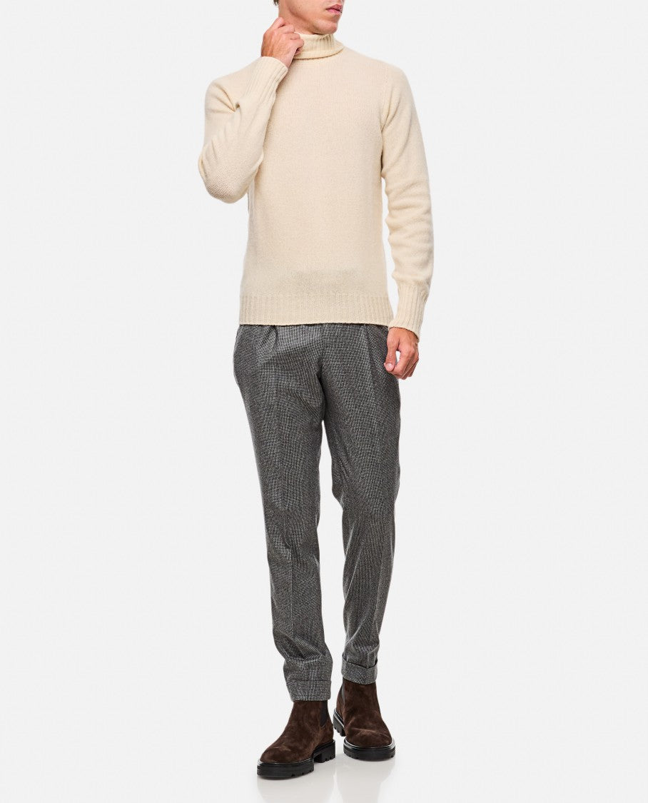 Drumohr Ribbed Turtleneck Sweater