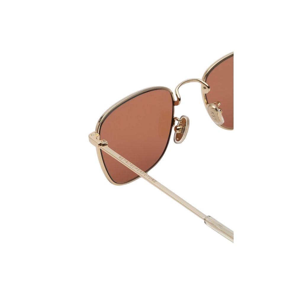 Retrosuperfuture Strand 2.0 Bordeaux Squared Frame Sunglasses