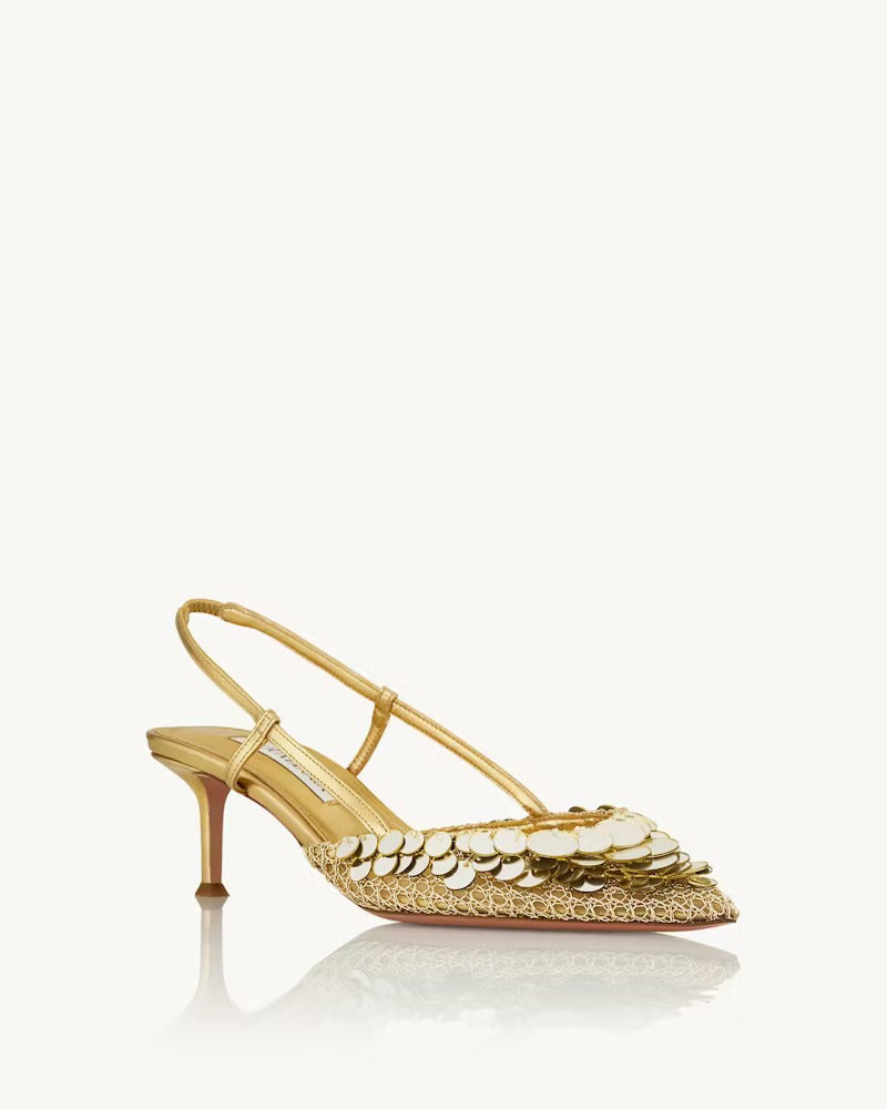 Aquazzura Can Can Pump 50