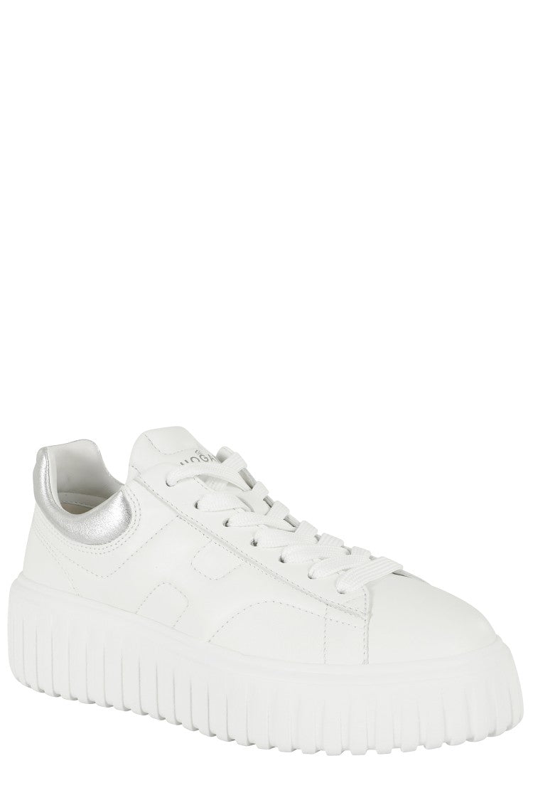 Hogan H Stripes Lace-Up Sneakers