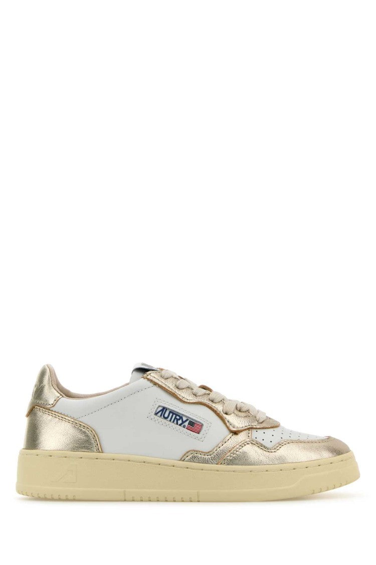 Autry Two-Tone Leather Medalist Sneakers