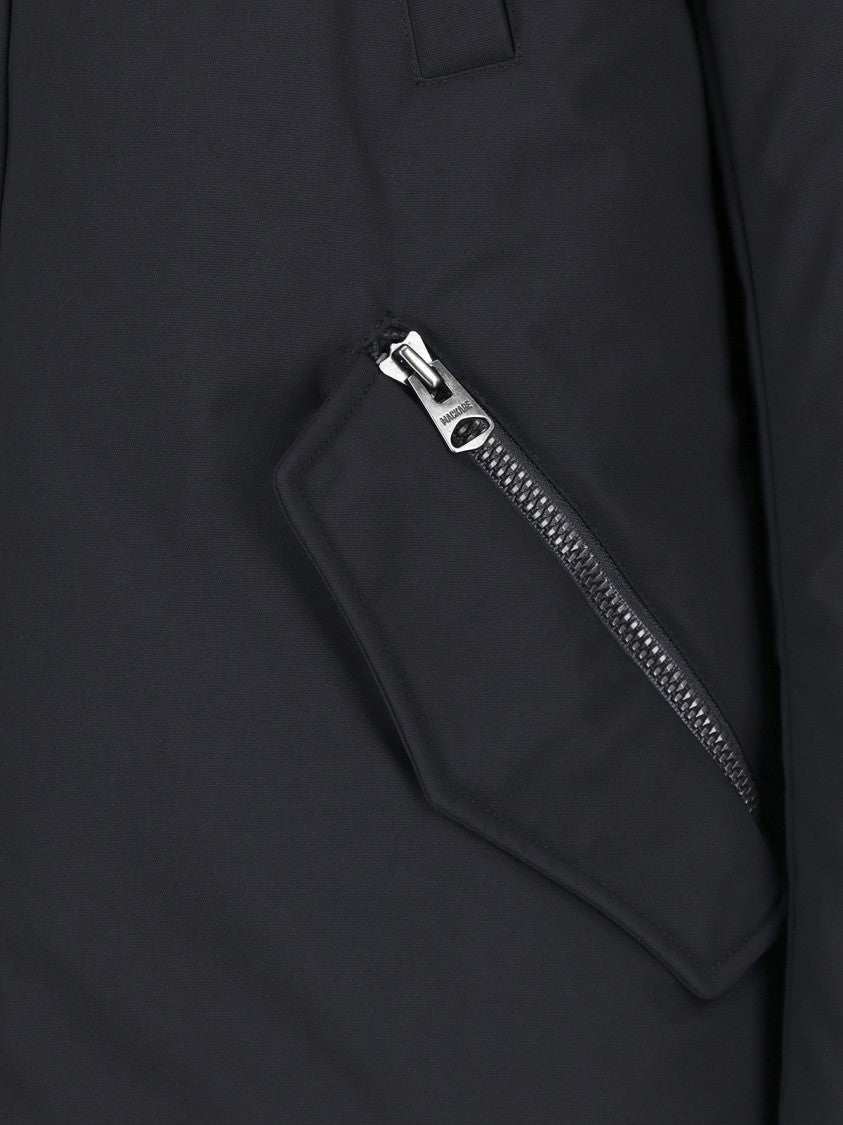 Mackage Black Edward Hooded Waterproof Jacket