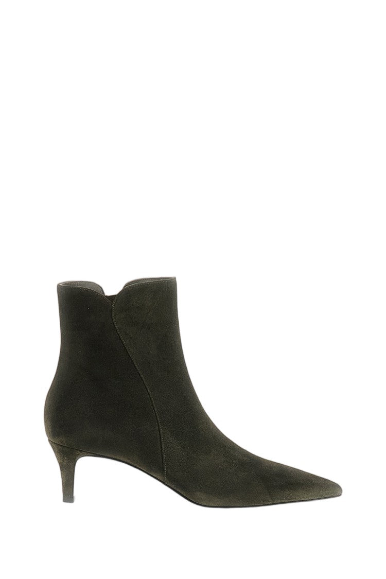 Gianvito Rossi Green Levy Suede Boots