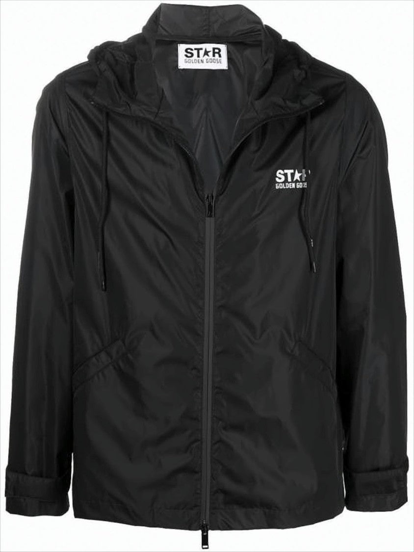 Golden Goose Dari Star Graphic Windbreaker Jacket