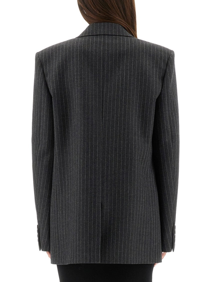 Saint Laurent Cassandre Double-Breasted Jacket