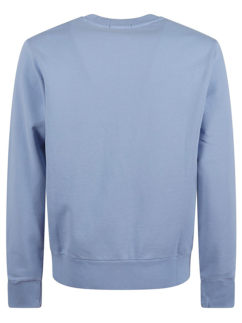 Polo Ralph Lauren Chambray Blue Crew Neck Sweatshirt