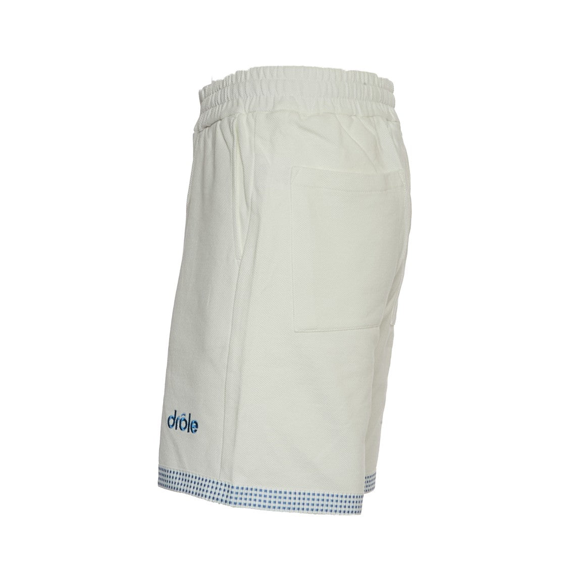 Drôle De Monsieur Relaxed-Fit Piqué Shorts With Contrast Piping