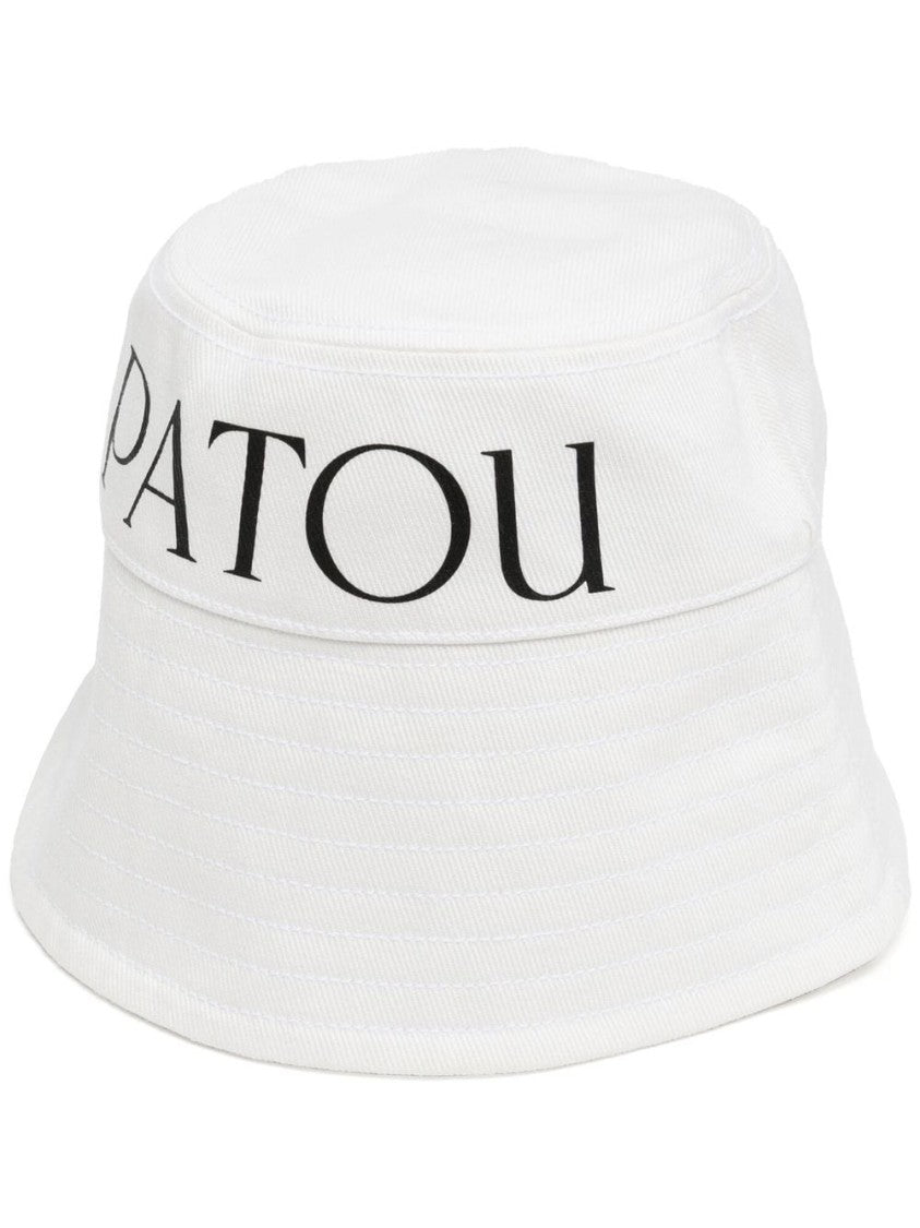 Patou Embroidered Logo Bucket Hat
