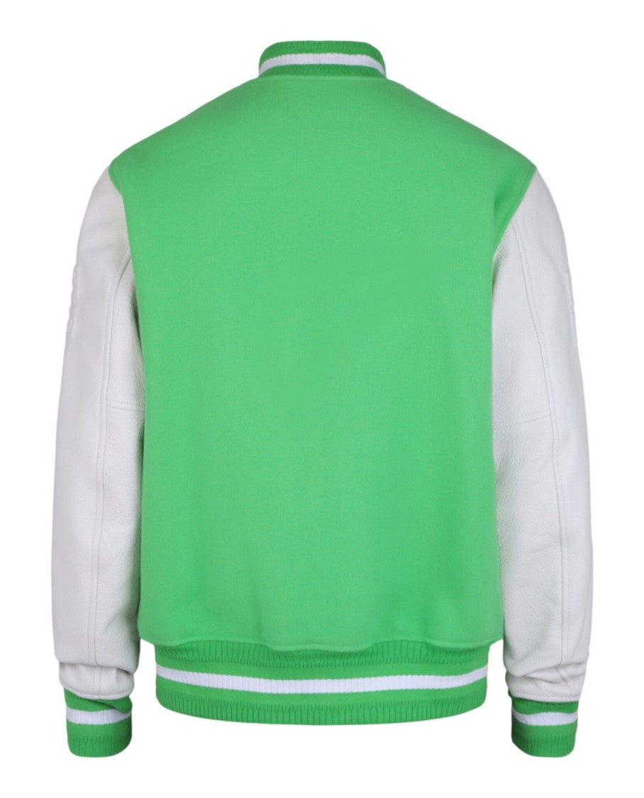 Givenchy Wool And Leather Varsity Jacket