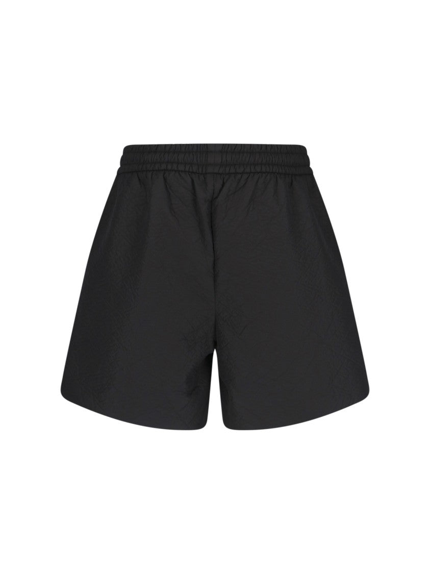 Fear Of God Black Trousers With Textured Finish