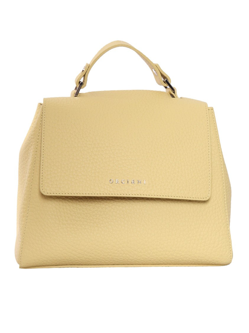 Claudio Orciani Textured Calf Leather Handbag