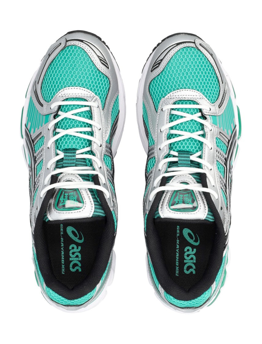 Asics Gothic-Inspired Green Gel-Kayano 12.1 Mesh Sneakers