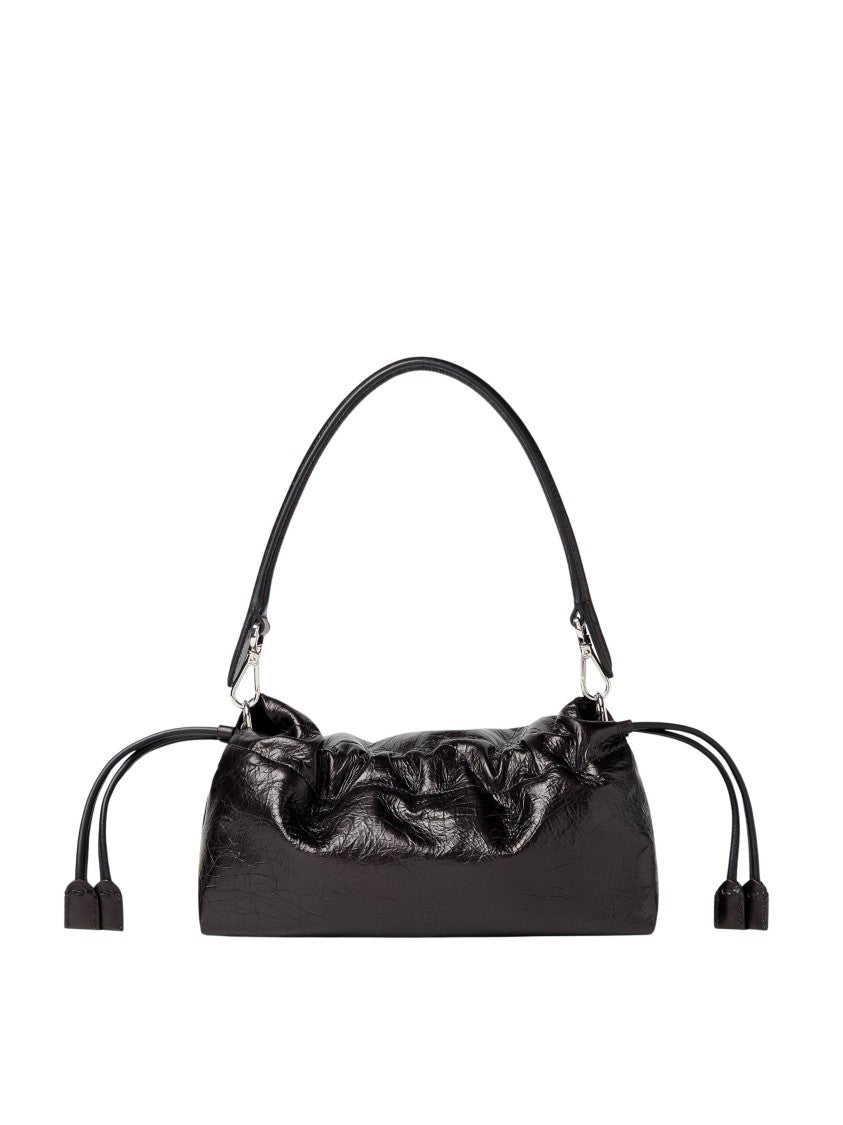 Fendi Baguette Soft Gathered Leather Handbag