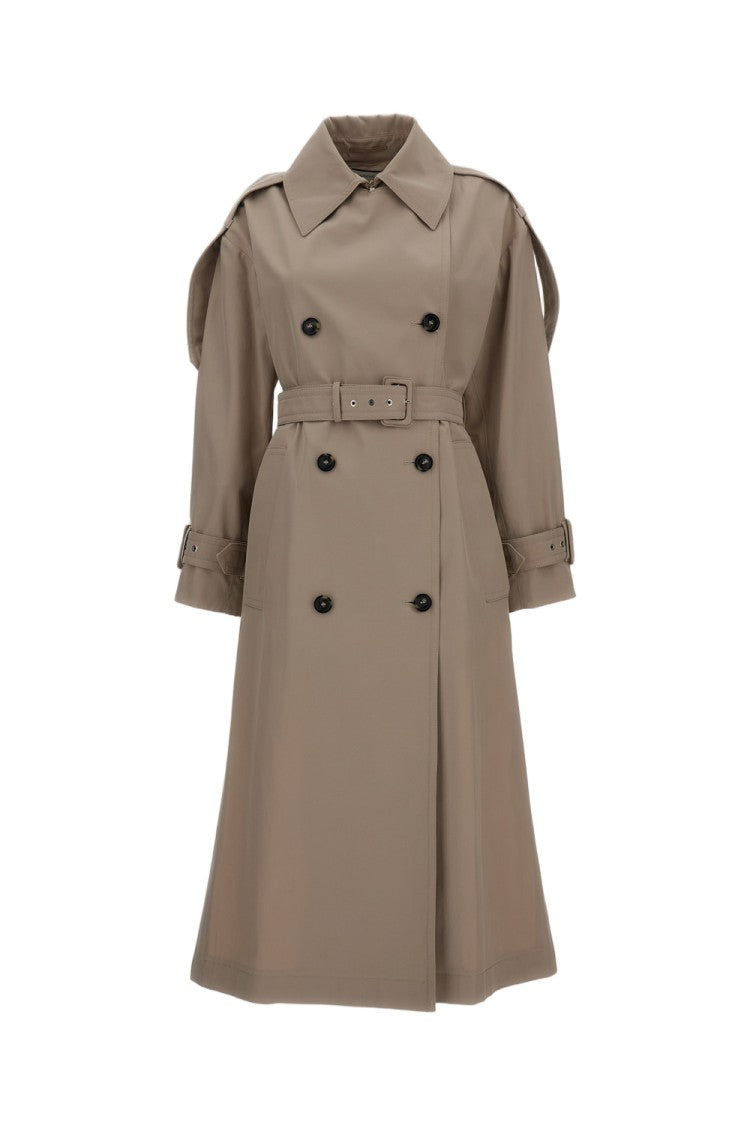 Sportmax Beige Spxgocce Water Repellent Trench Coat