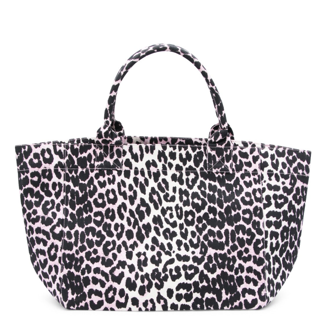 Ganni Structured Neutrals Bag With Contemporary Design