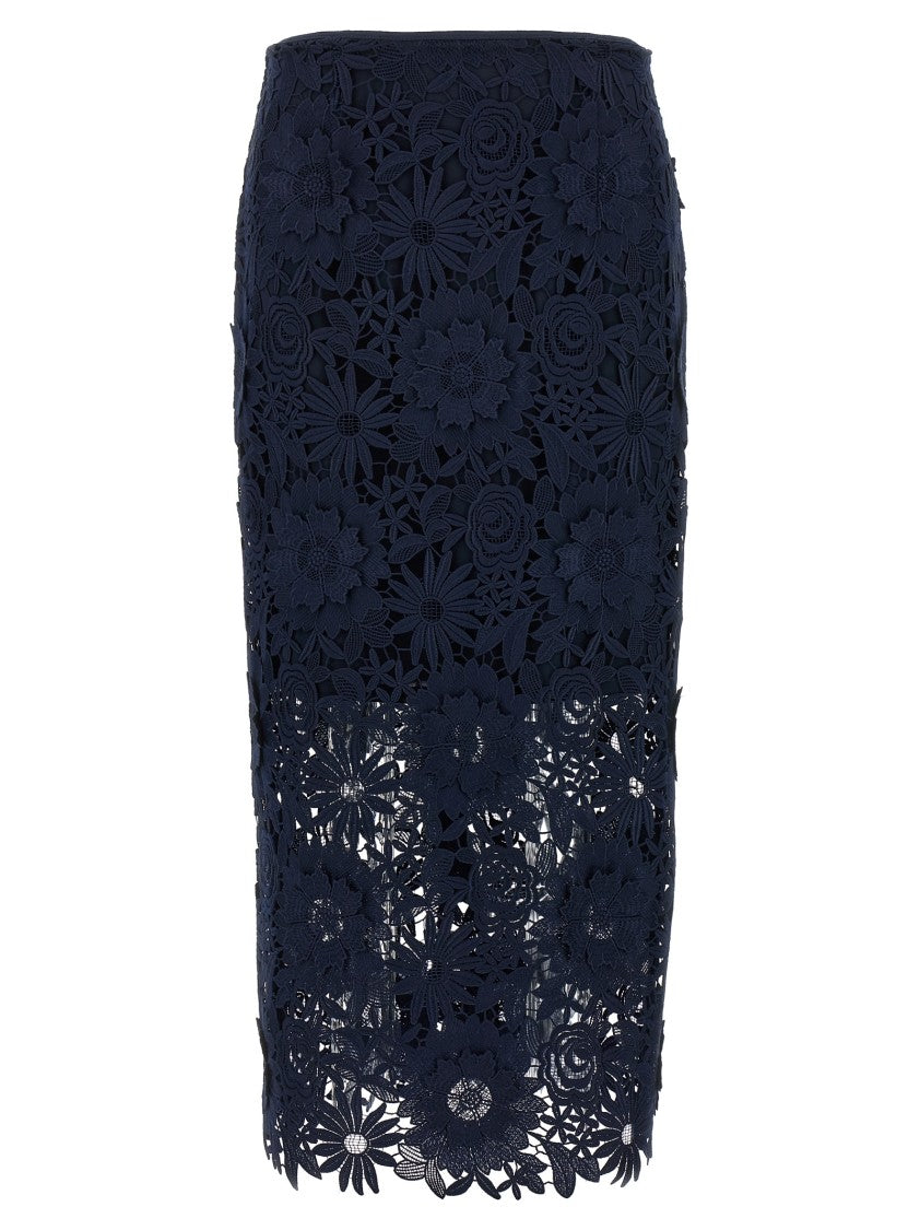 Rotate Birger Christensen '3D Lace' Skirt