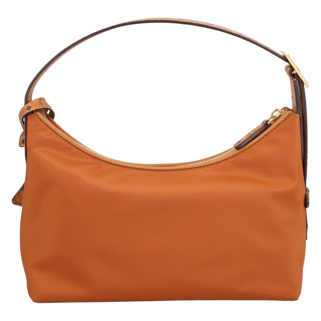 Mcm Aren Hobo Bag In Recycled Nylon And Monogram Print Leather