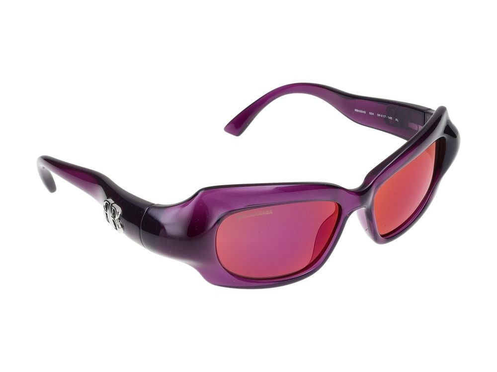 Balenciaga Sunglasses Balenciaga Bb0354s 004 Violet Violet Violet 59/17/145