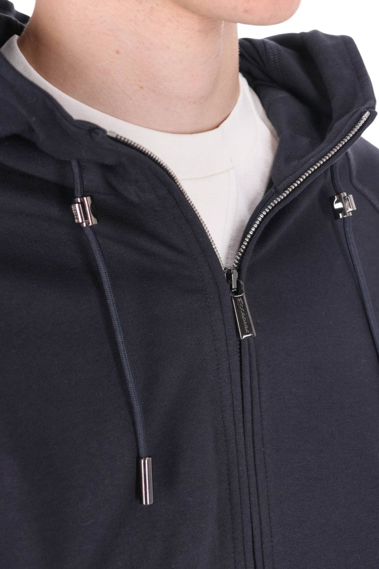 Moorer Travel Cotton Hooded Tracksuit