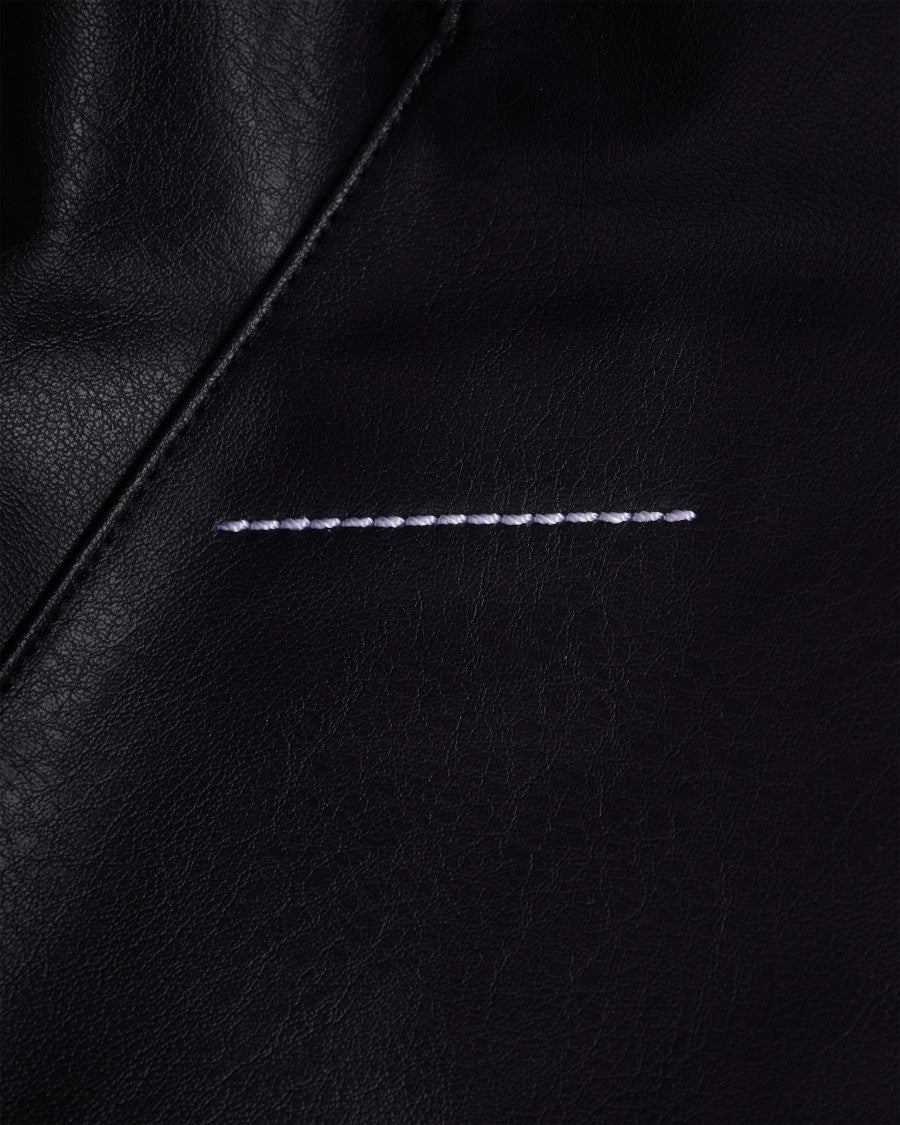 Mm6 By Maison Margiela Transformative Origami-Inspired Black Tote Bag