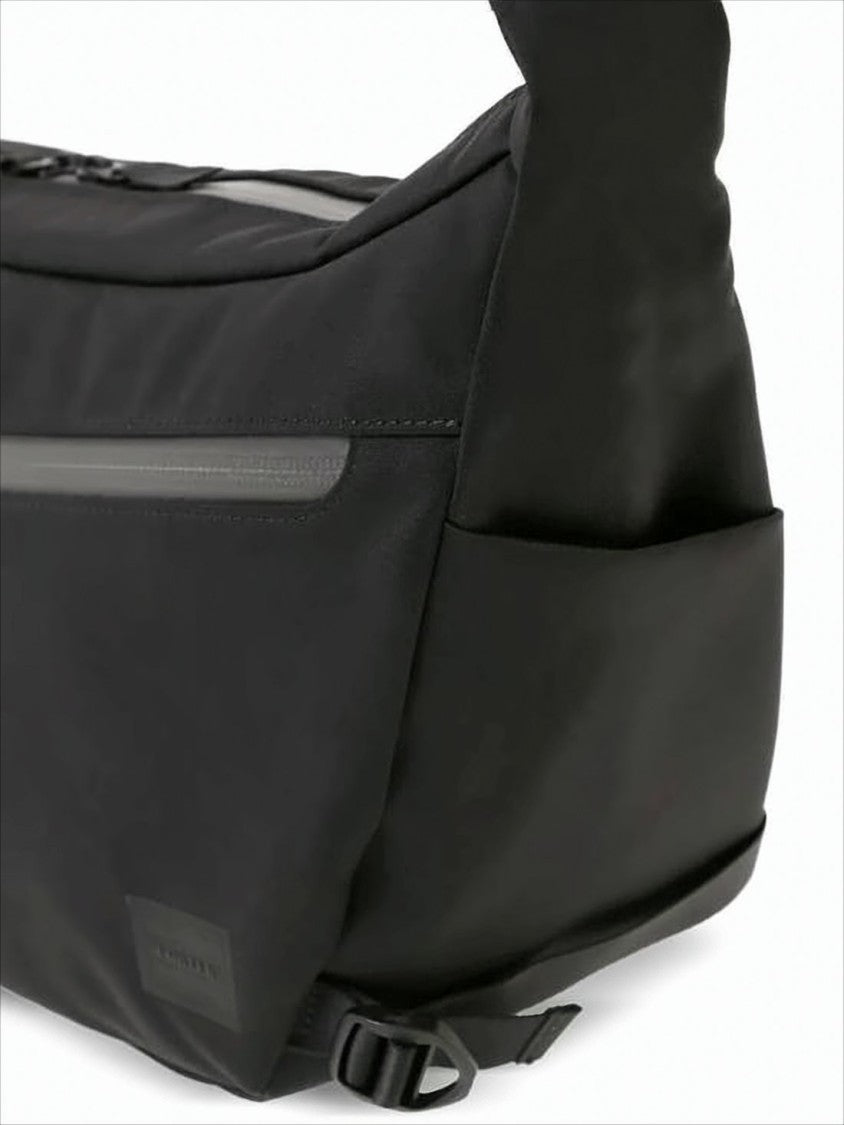 Porter Minimalist Shoulder Bag With Front Zip Pocket