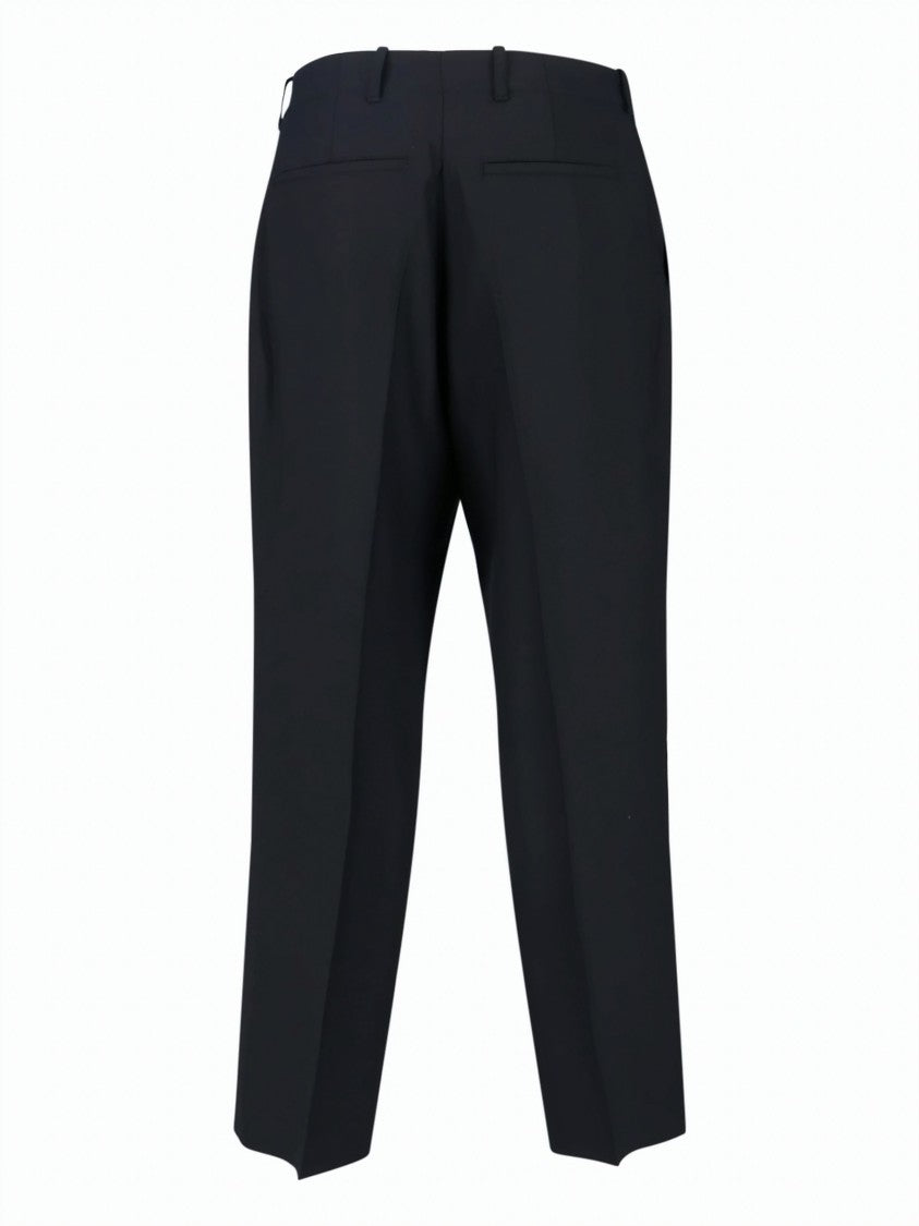Our Legacy Straight-Leg Chino Pants With Mid-Rise Waist And Pleated Front