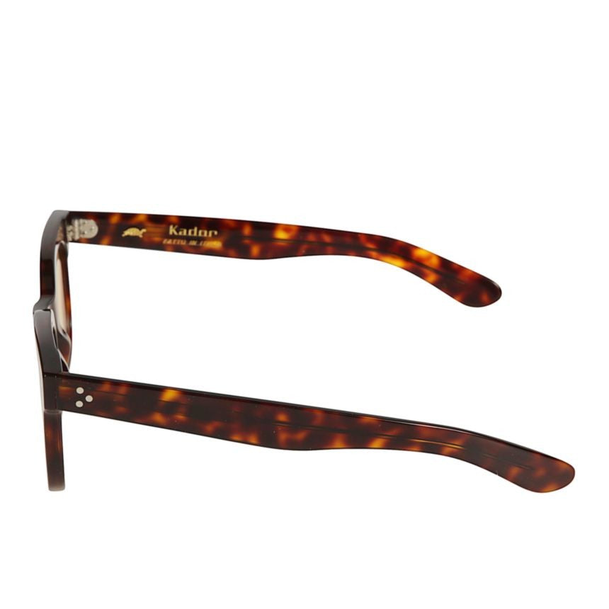 Kador Heritage Classic Square Tortoiseshell Sunglasses With Gradient Lenses