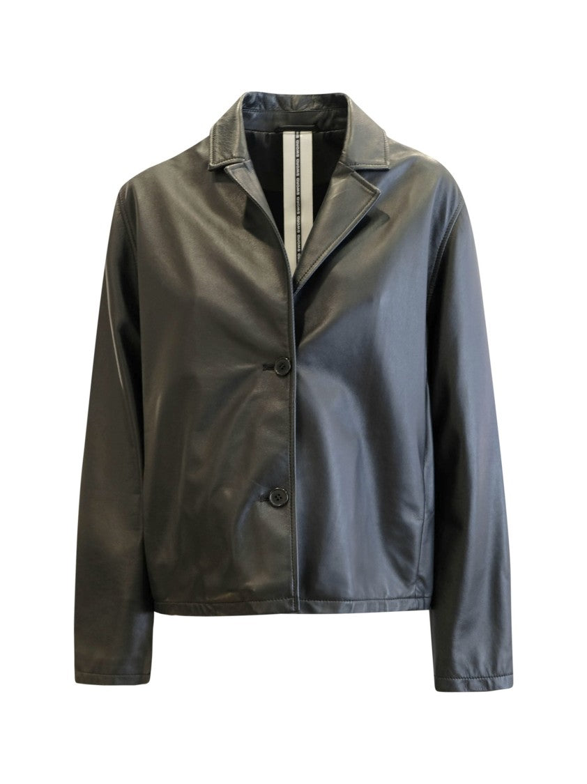 Sword 6.6.44 Black Leather Jacket