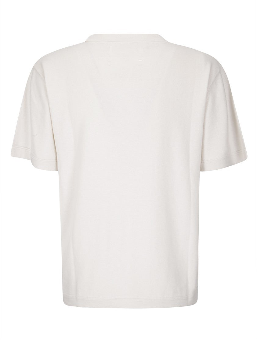 Extreme Cashmere Cotton-Cashmere Crew Neck T-Shirt With Minimalist Aesthetic