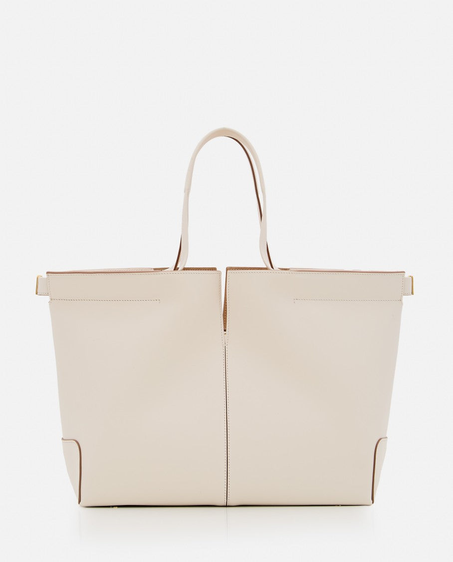 Tod's White Shopping Bag