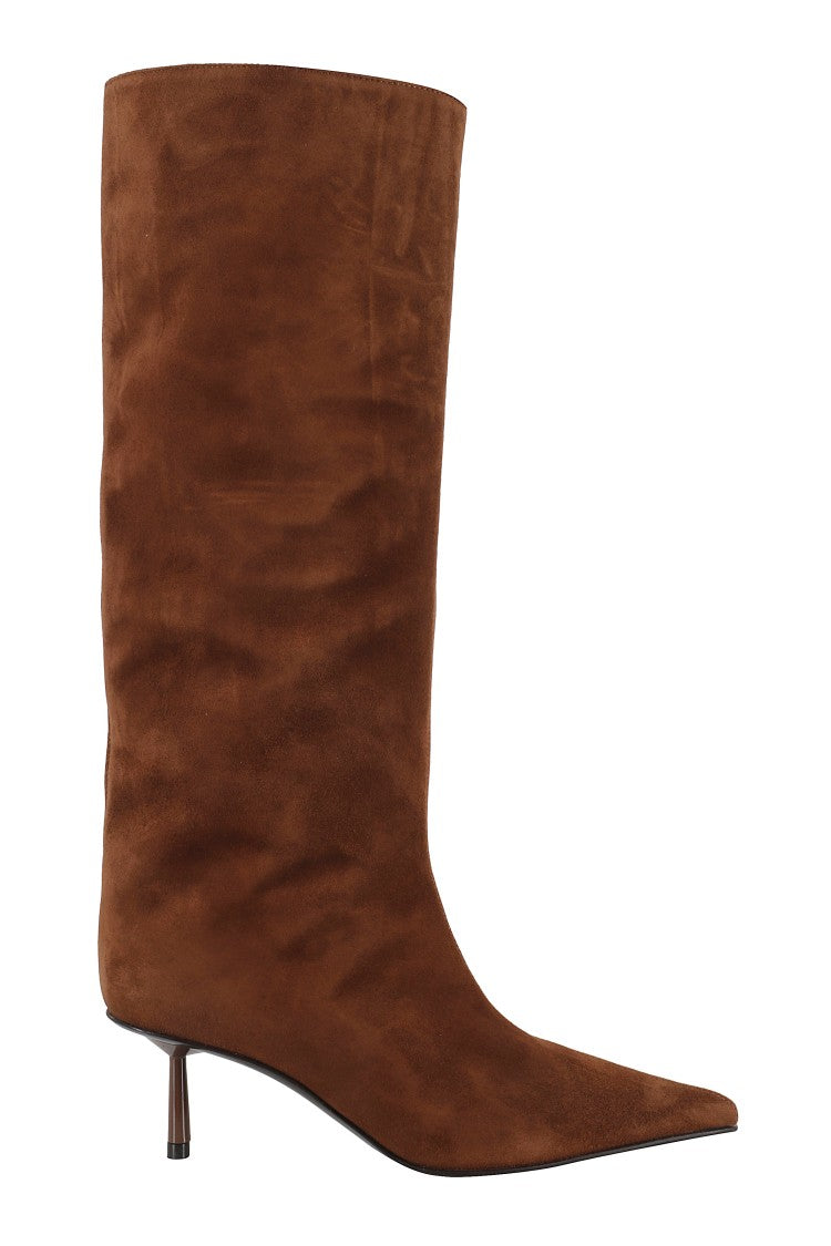 Le Silla Knee-High Toffee Suede Bella Boots