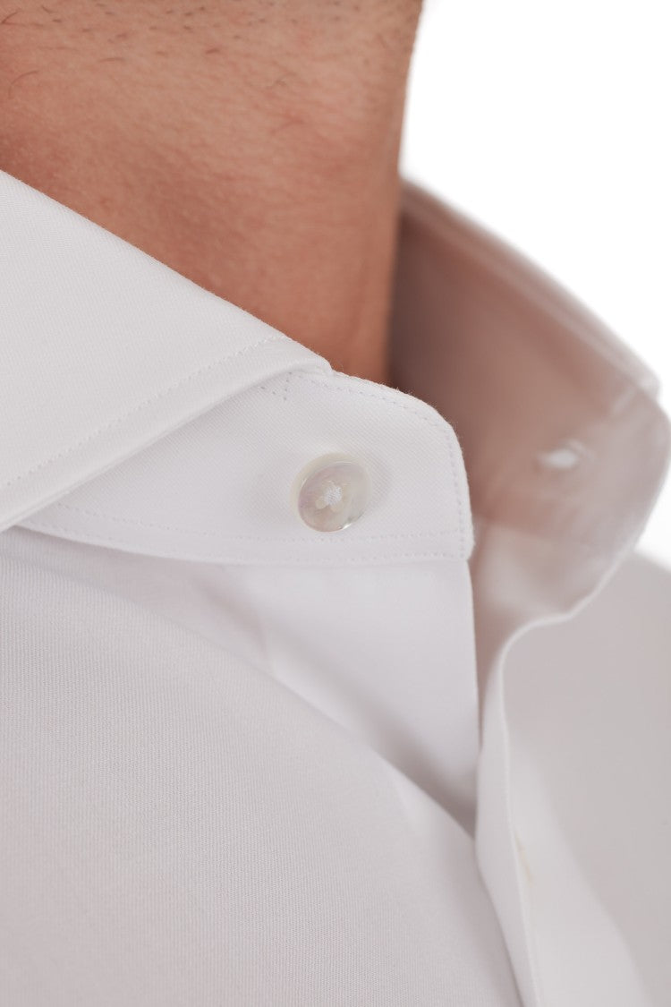 Zegna Trofeo Cufflink Cotton Shirt