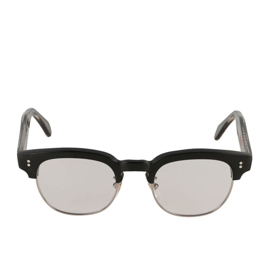 Kador Woody Cm Clubmaster Sunglasses With Silver Lower Rims