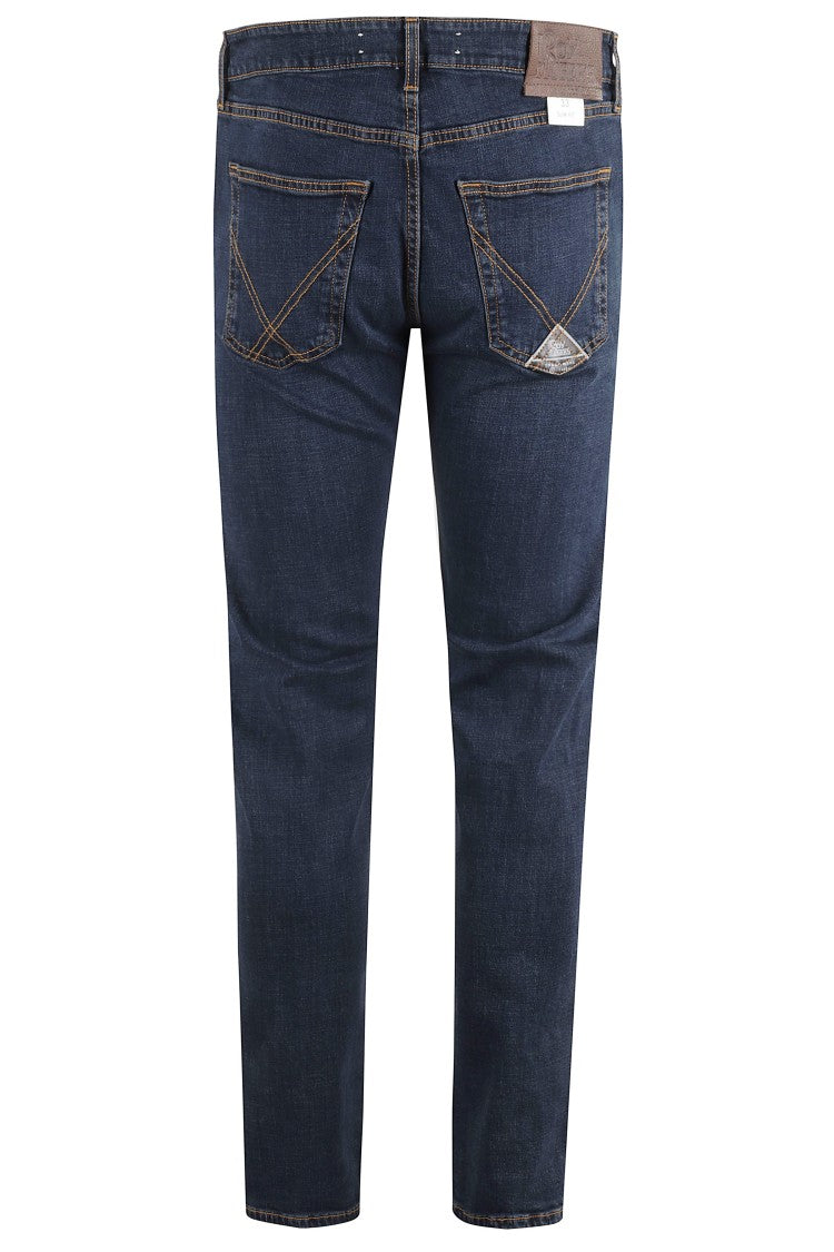 Roy Rogers Slim Fit Dark Blue Denim Jeans