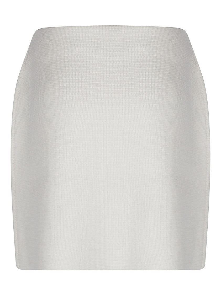 Fabiana Filippi Straight-Cut Mini Virgin Wool Mini Skirt