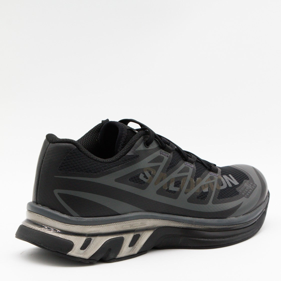 Mm6 By Maison Margiela X Salomon Low-Profile Sneakers With Contrasting Metallic Midsole