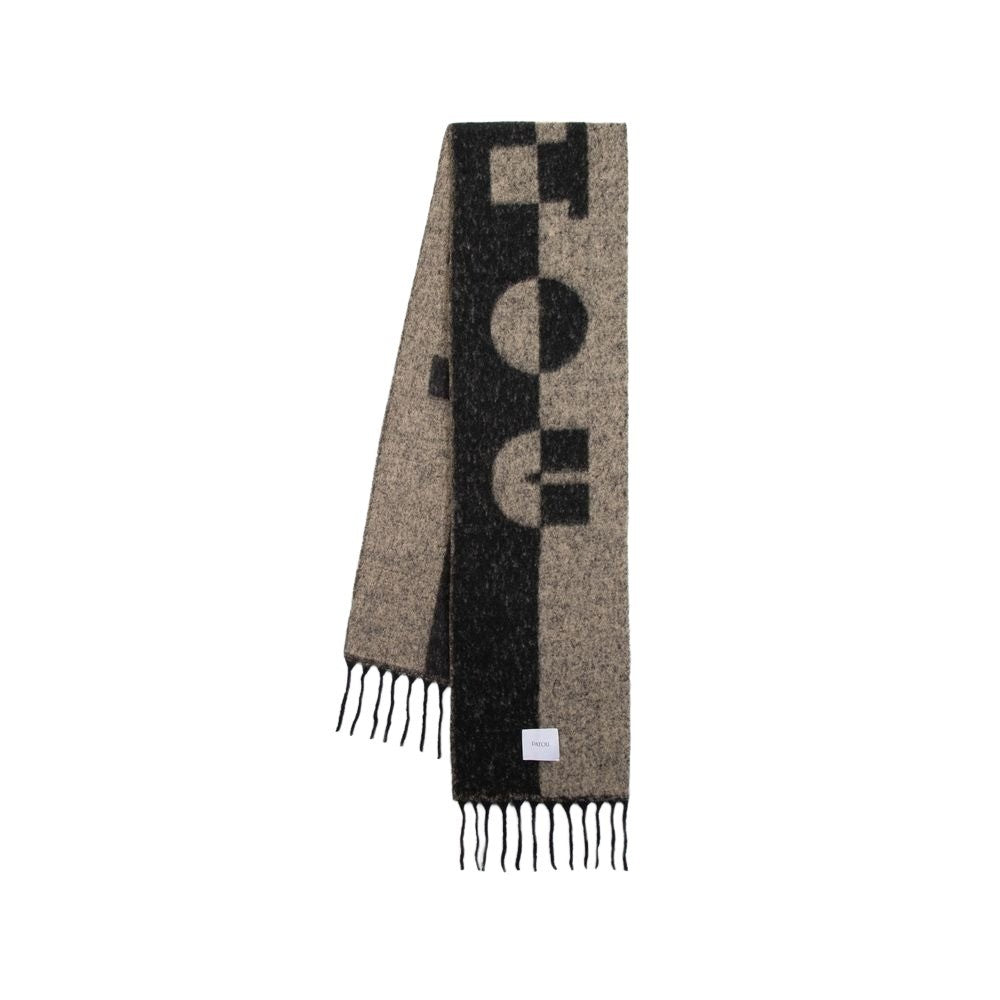Patou Scarf - Wool - Black