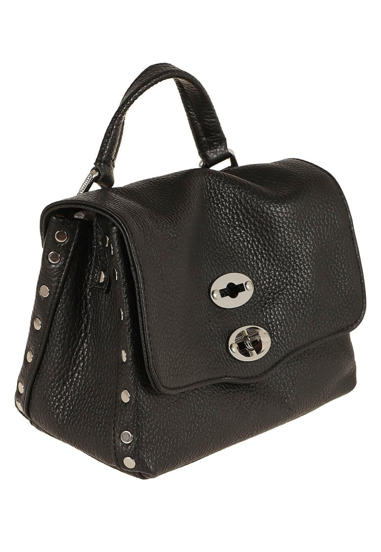 Zanellato Postina Daily Baby Textured Leather Shoulder Bag