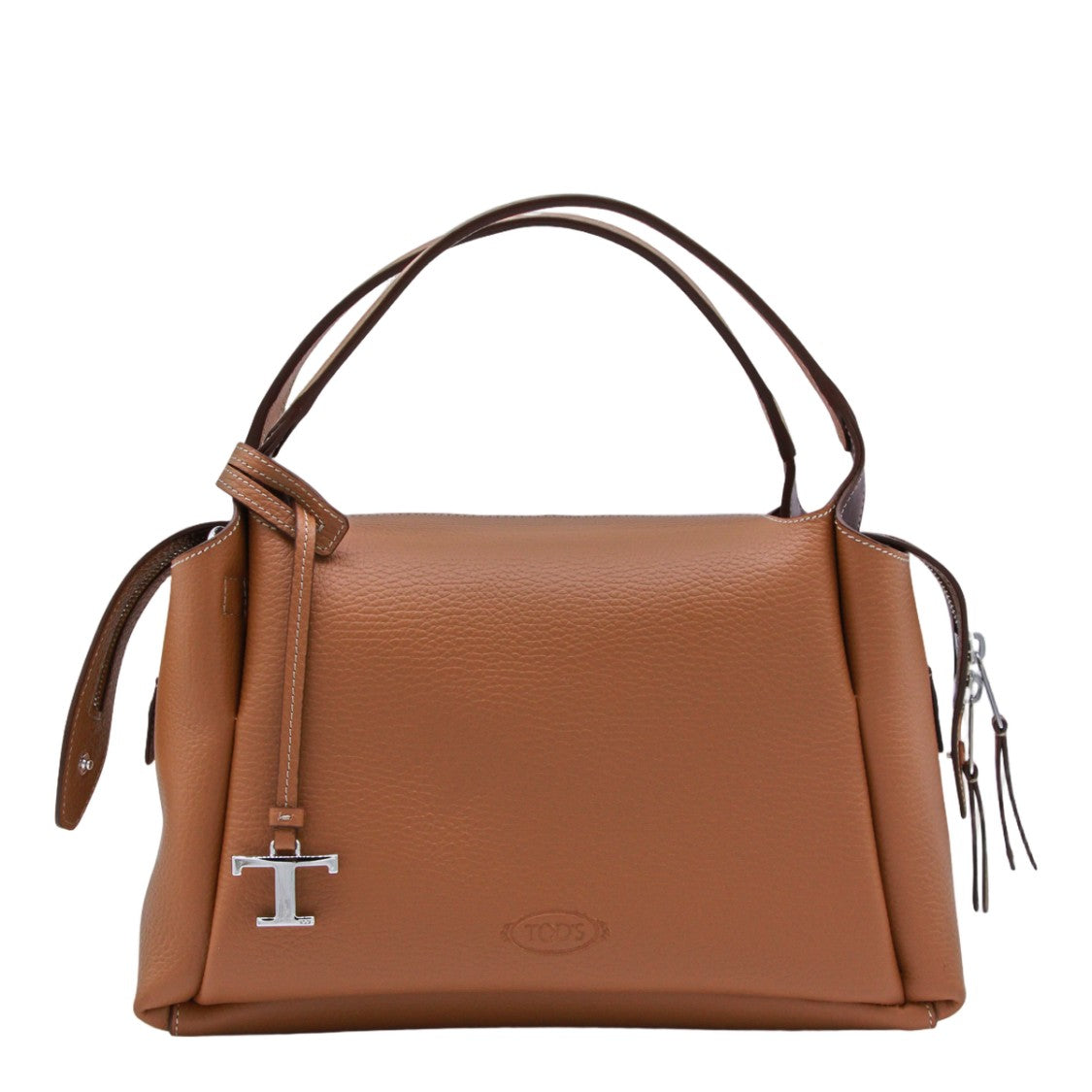 Tod's Textured Leather Structured Handbag