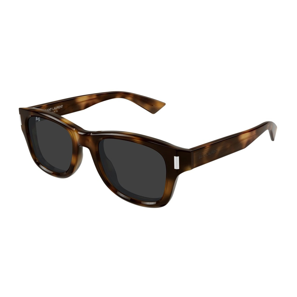 Saint Laurent Sl 801 Classic Tortoiseshell Square Frame Sunglasses