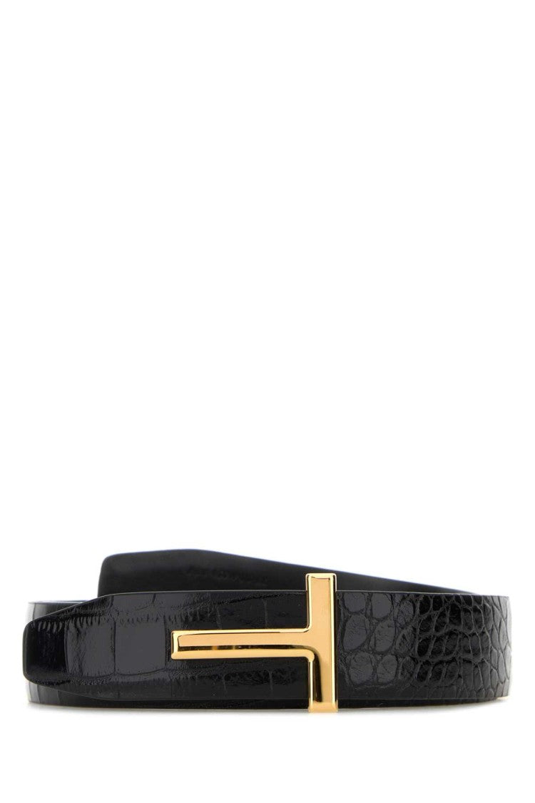 Tom Ford Black Leather Belt