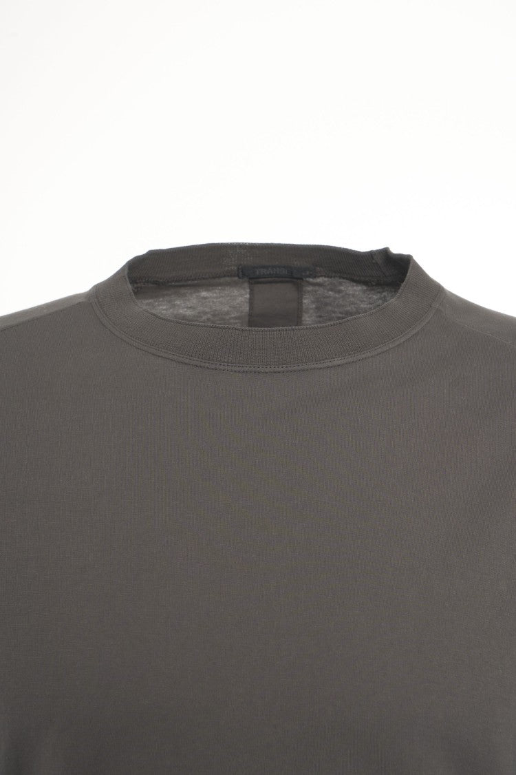 Transit Long-Sleeve Cotton T-Shirt With Classic Round Neckline