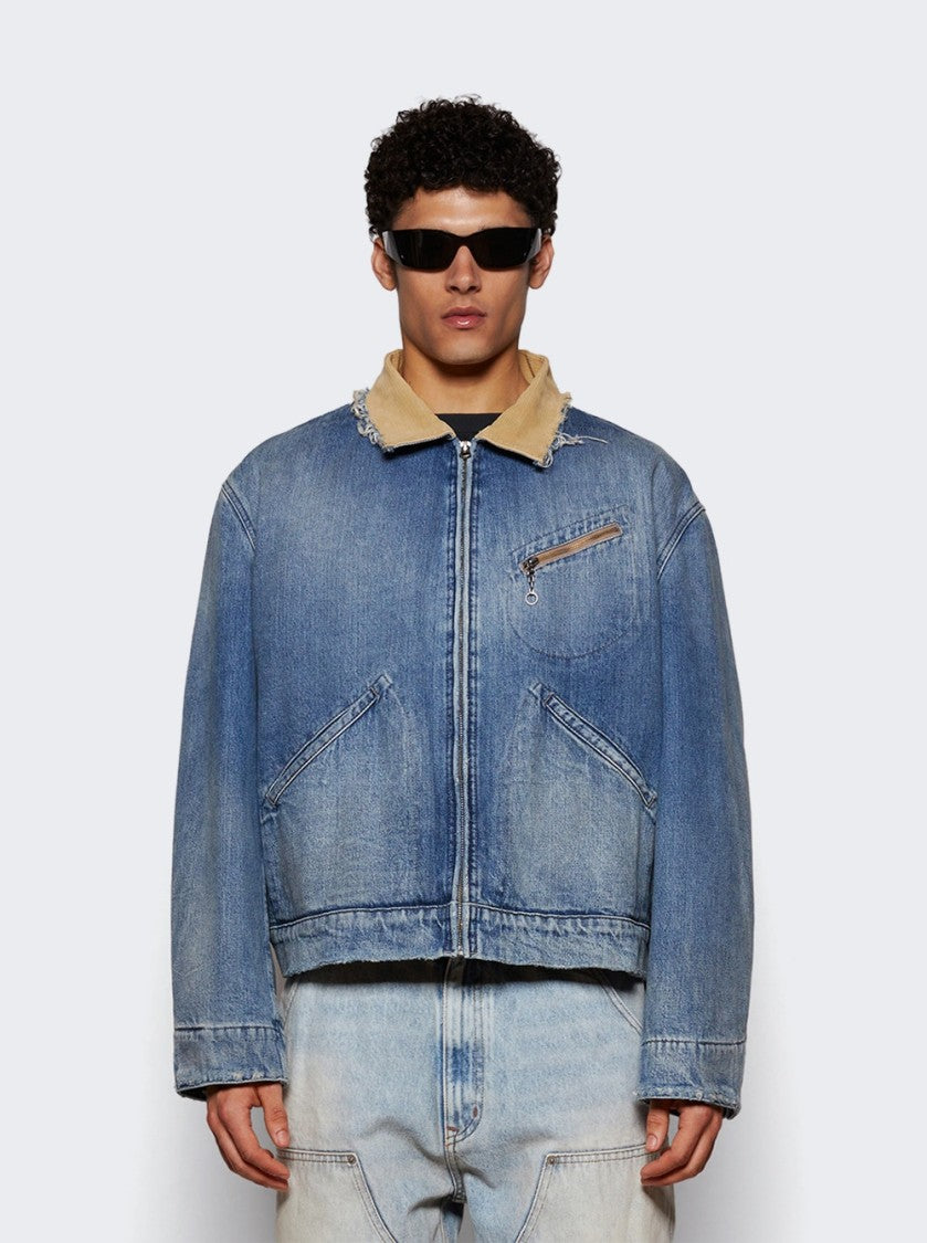 Maison Margiela Sports Jacket Light Blue