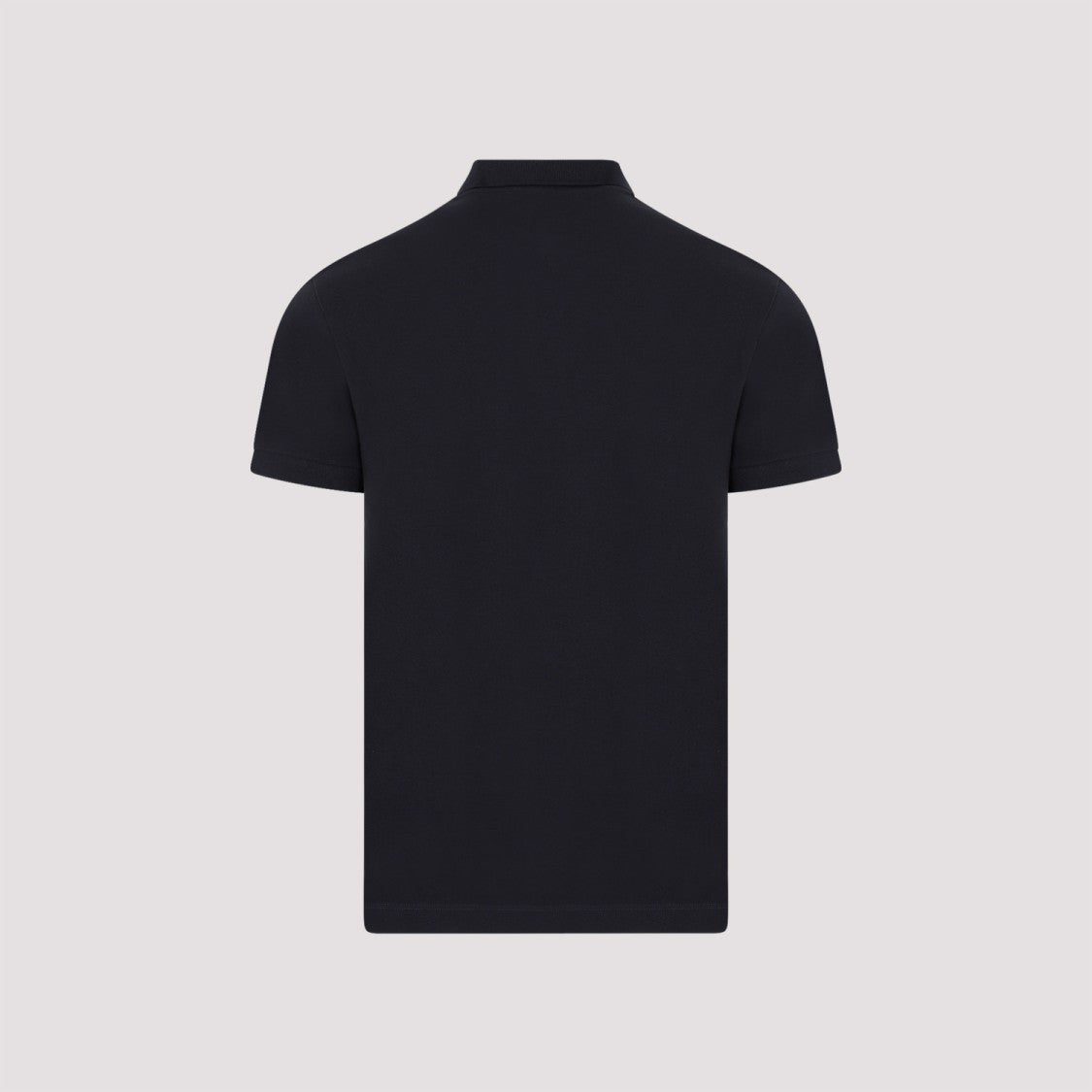 Stone Island Navy Blue Cotton Polo