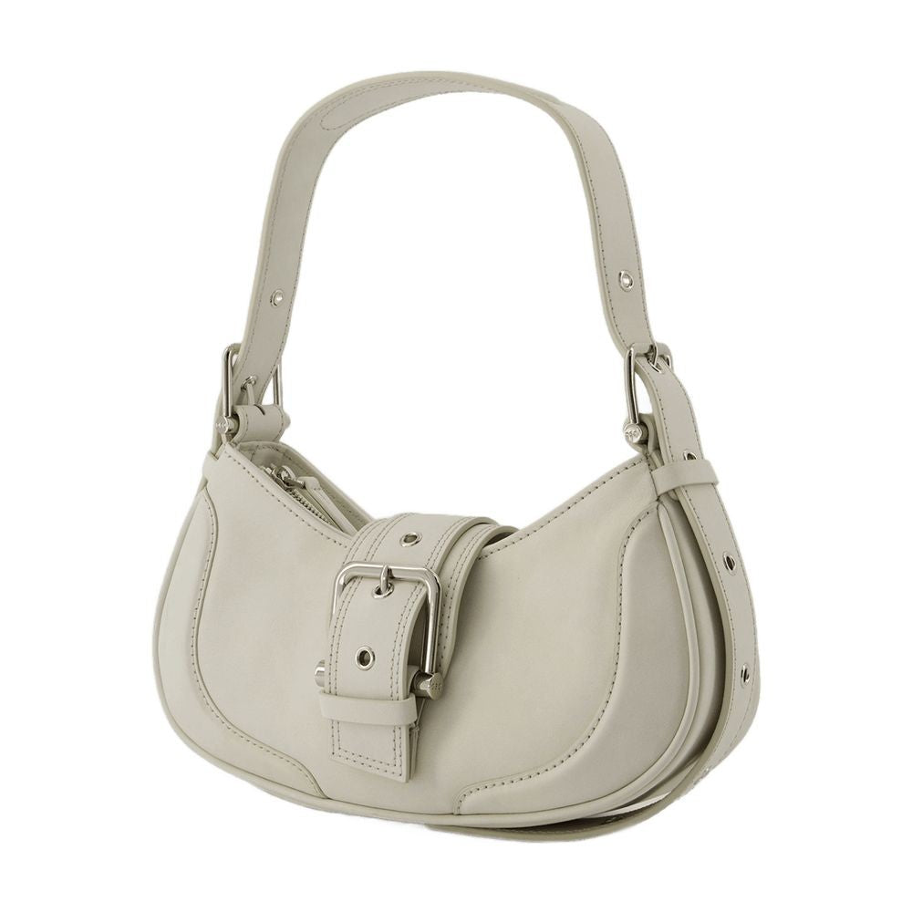 Osoi Hobo Brocle Shoulder Bag - Leather - Cream