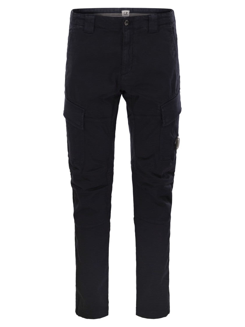 C.P. Company Frosted Stretch Cotton Cargo Trousers
